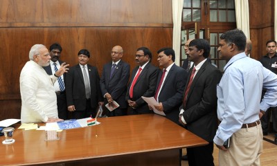 Delegation of Dalit entrepreneurs calls on PM